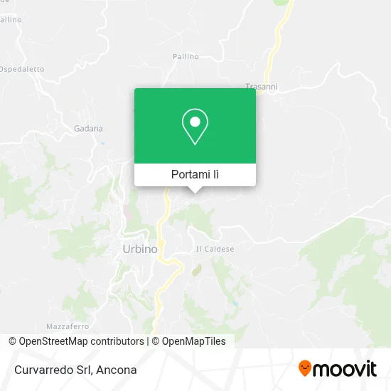 Mappa Curvarredo Srl