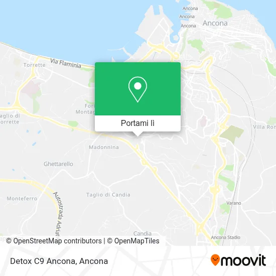 Mappa Detox C9 Ancona