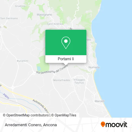 Mappa Arredamenti Conero