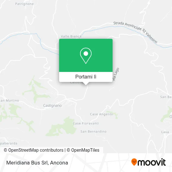Mappa Meridiana Bus Srl