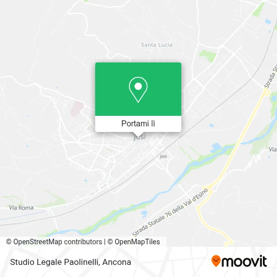 Mappa Studio Legale Paolinelli