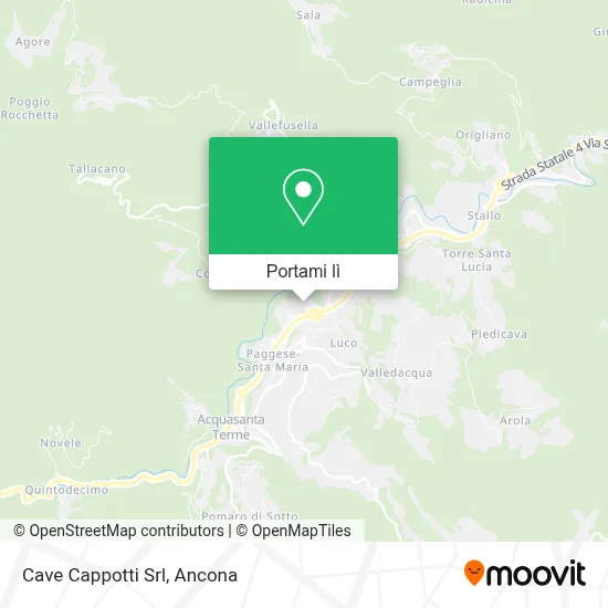 Mappa Cave Cappotti Srl