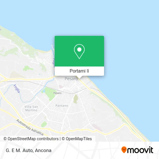 Mappa G. E M. Auto