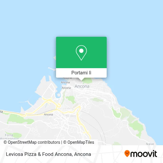 Mappa Leviosa Pizza & Food Ancona