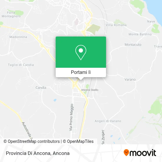 Mappa Provincia Di Ancona