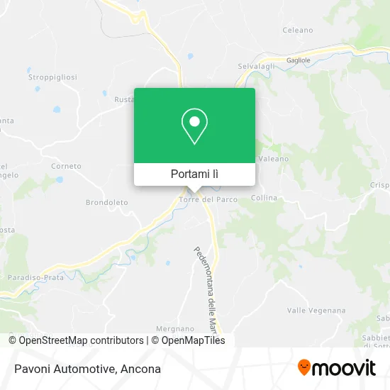 Mappa Pavoni Automotive