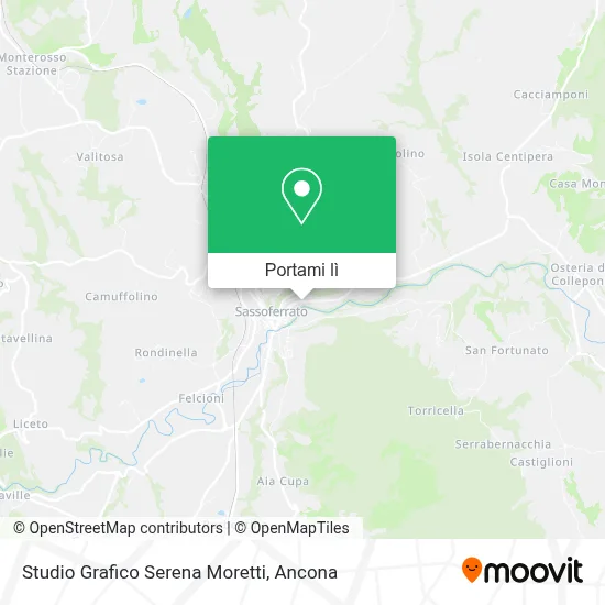 Mappa Studio Grafico Serena Moretti