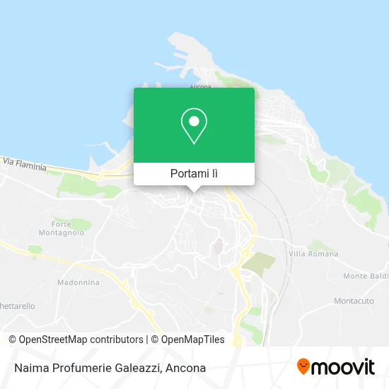 Mappa Naima Profumerie Galeazzi