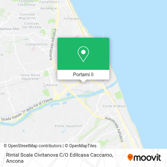 Mappa Rintal Scale Civitanova C / O Edilcasa Caccamo