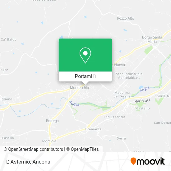 Mappa L' Astemio