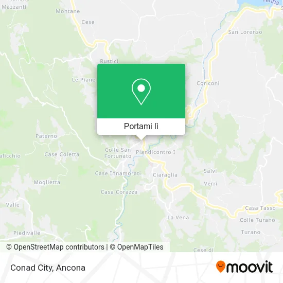 Mappa Conad City