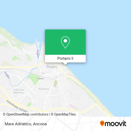 Mappa Mare Adriatico