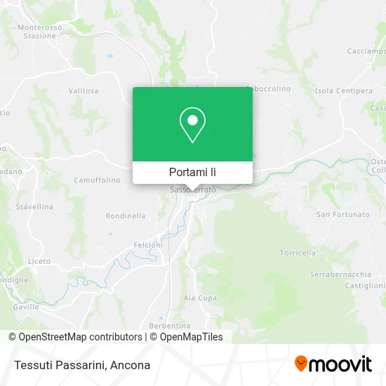 Mappa Tessuti Passarini