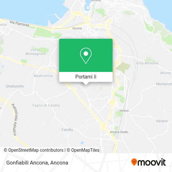 Mappa Gonfiabili Ancona