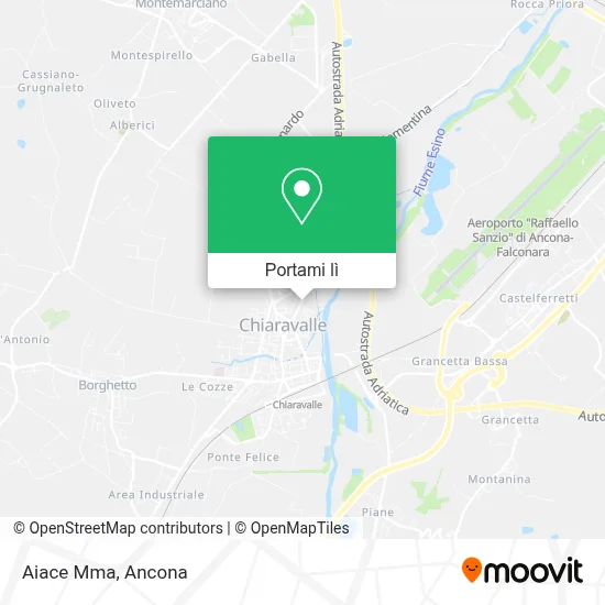 Mappa Aiace Mma