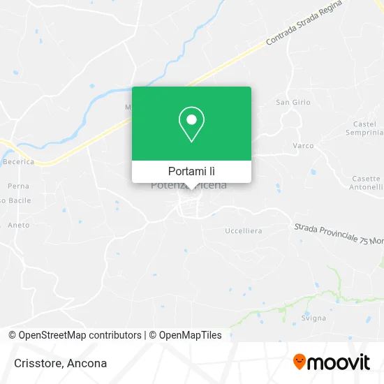 Mappa Crisstore