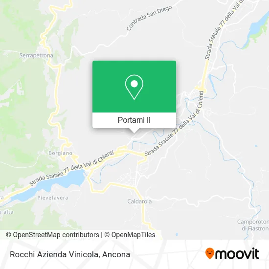 Mappa Rocchi Azienda Vinicola
