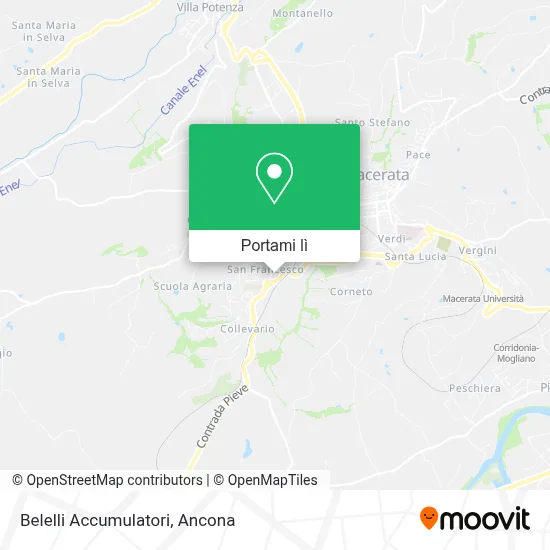 Mappa Belelli Accumulatori