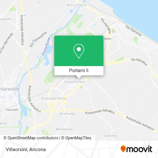 Mappa Villaorsini