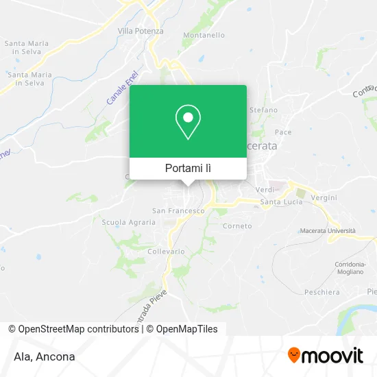 Mappa Ala