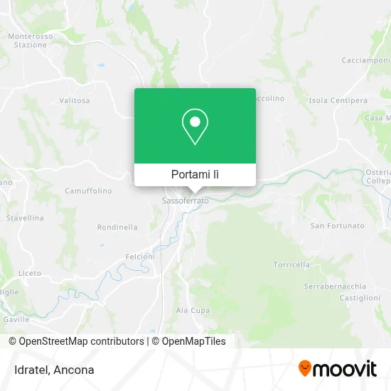 Mappa Idratel
