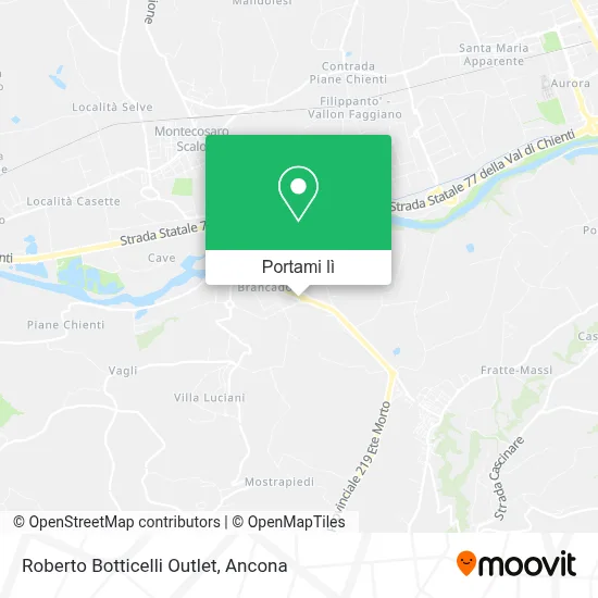 Mappa Roberto Botticelli Outlet