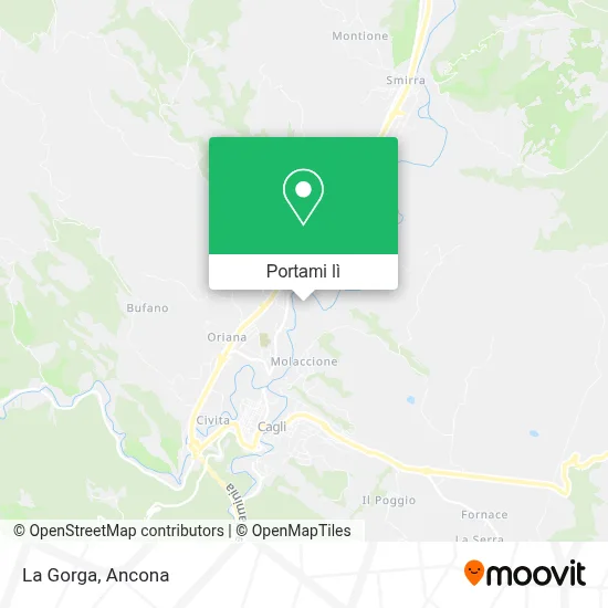Mappa La Gorga