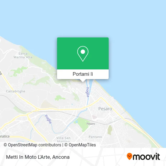 Mappa Metti In Moto L'Arte