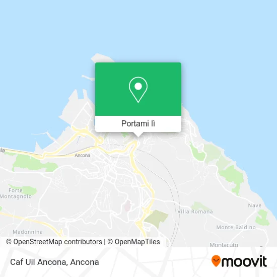 Mappa Caf Uil Ancona