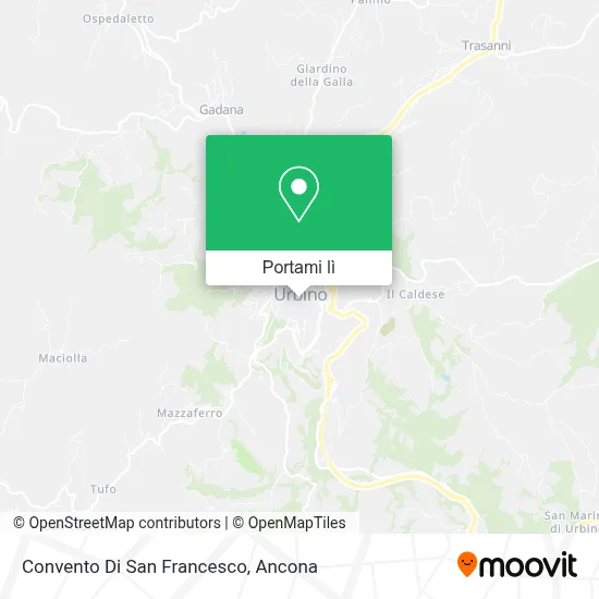 Mappa Convento Di San Francesco