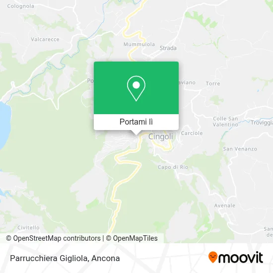 Mappa Parrucchiera Gigliola