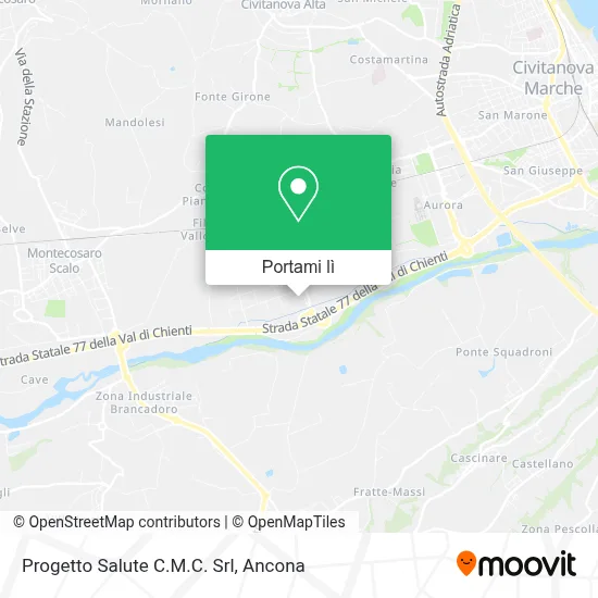 Mappa Progetto Salute C.M.C. Srl