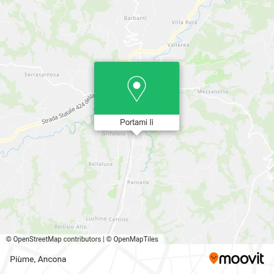 Mappa Piùme