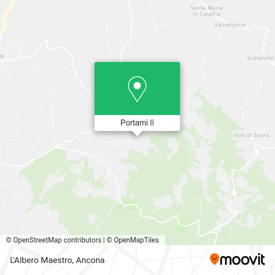 Mappa L'Albero Maestro