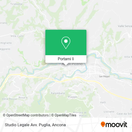 Mappa Studio Legale Avv. Puglia