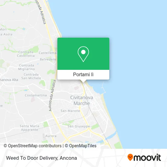 Mappa Weed To Door Delivery