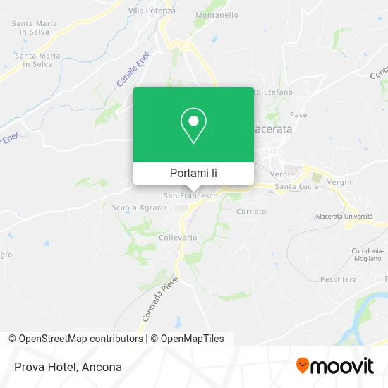 Mappa Prova Hotel