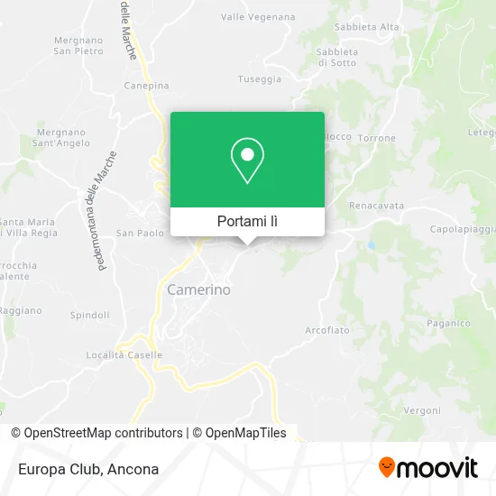 Mappa Europa Club