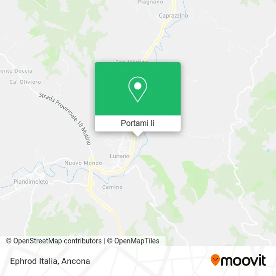 Mappa Ephrod Italia