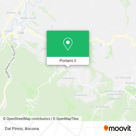 Mappa Dal Pinno