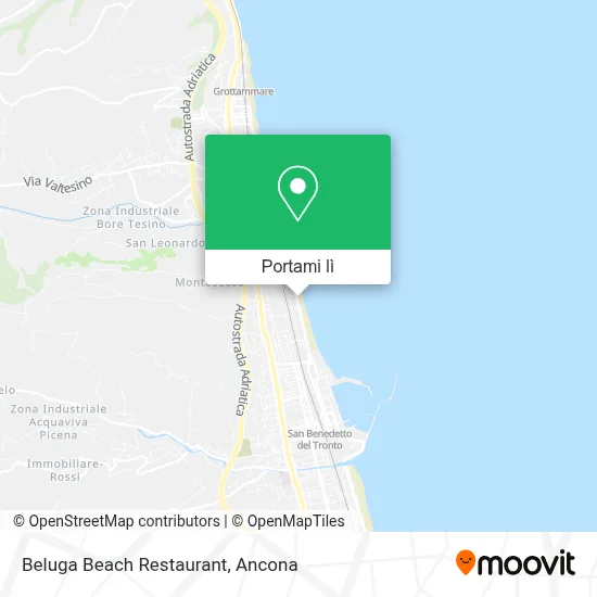 Mappa Beluga Beach Restaurant