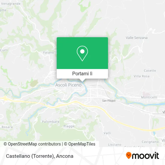 Mappa Castellano (Torrente)