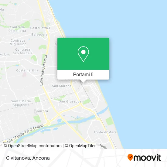 Mappa Civitanova
