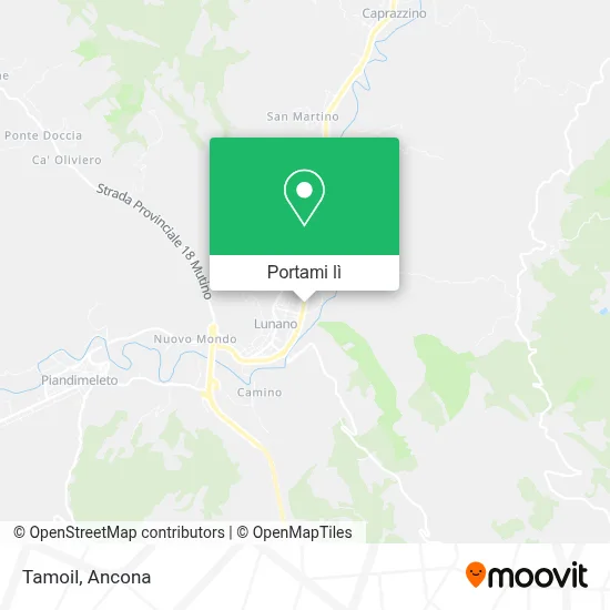 Mappa Tamoil