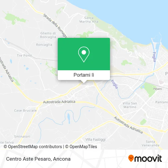 Mappa Centro Aste Pesaro