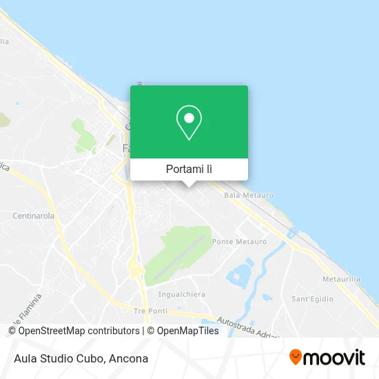 Mappa Aula Studio Cubo