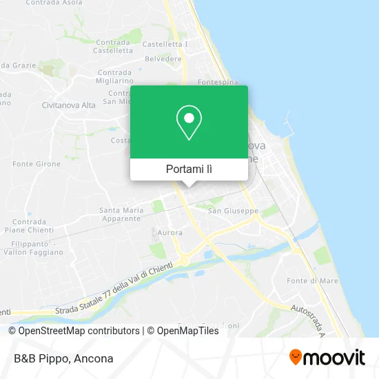 Mappa B&B Pippo