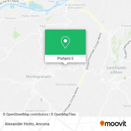 Mappa Alexander Hotto