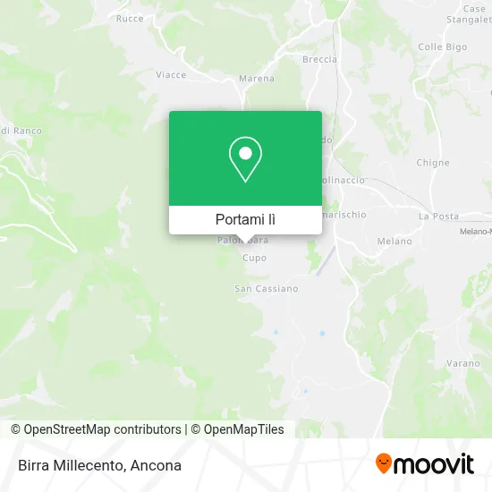 Mappa Birra Millecento