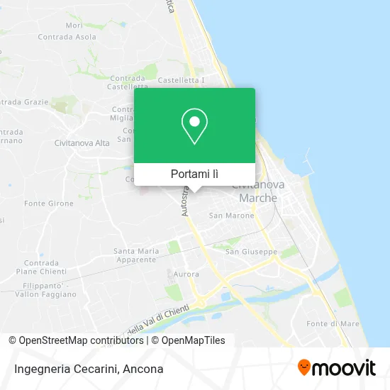 Mappa Ingegneria Cecarini